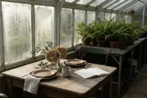 Professional header image for list-based article: How the Chimney Hill Greenhouse Works as a Wedding Venue:...
